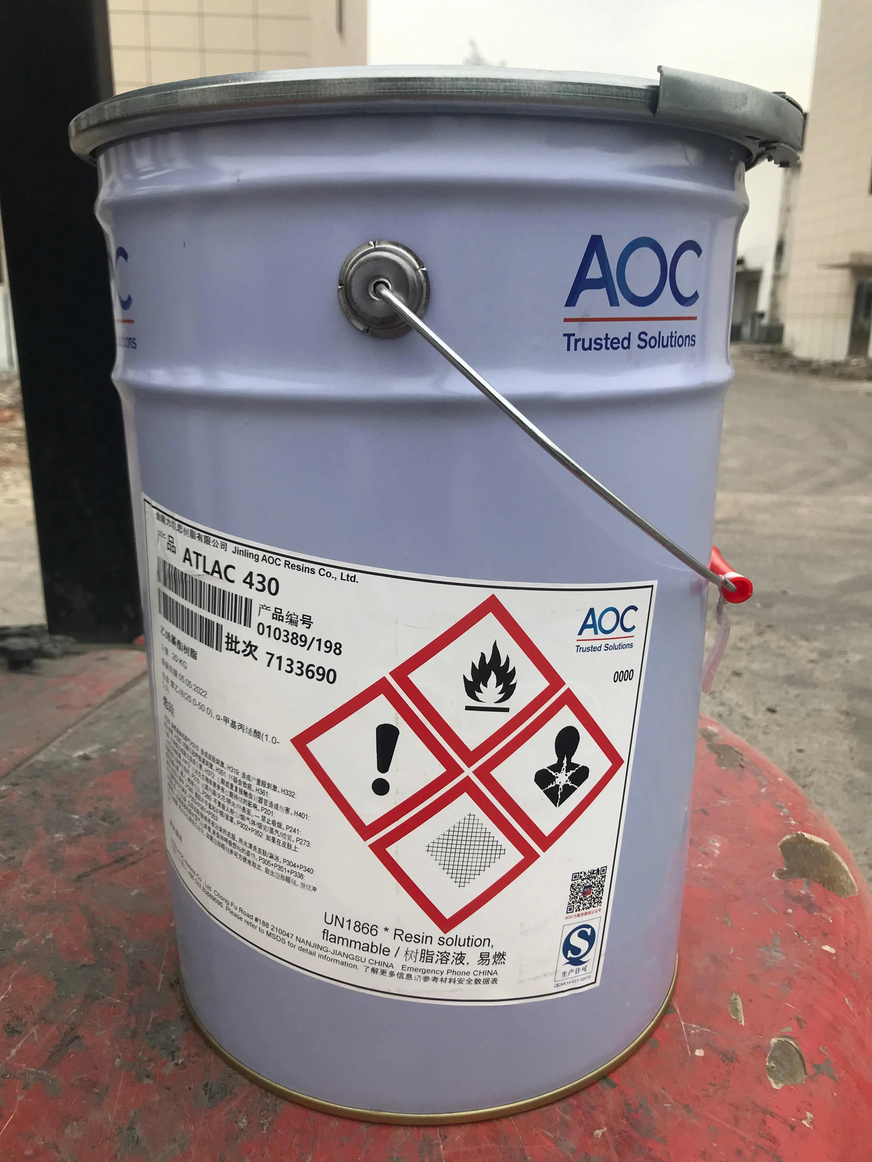 Excellent Mechanical Properties and Chemical Resistance  vinyl ester resin for yacht