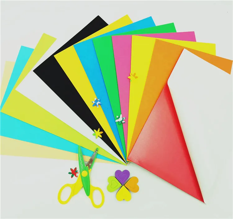 Super Quality Color EVA Foam Board for Sale in A4 50x70 60x90cm Size Different Thickness with Self Adhesive Backside