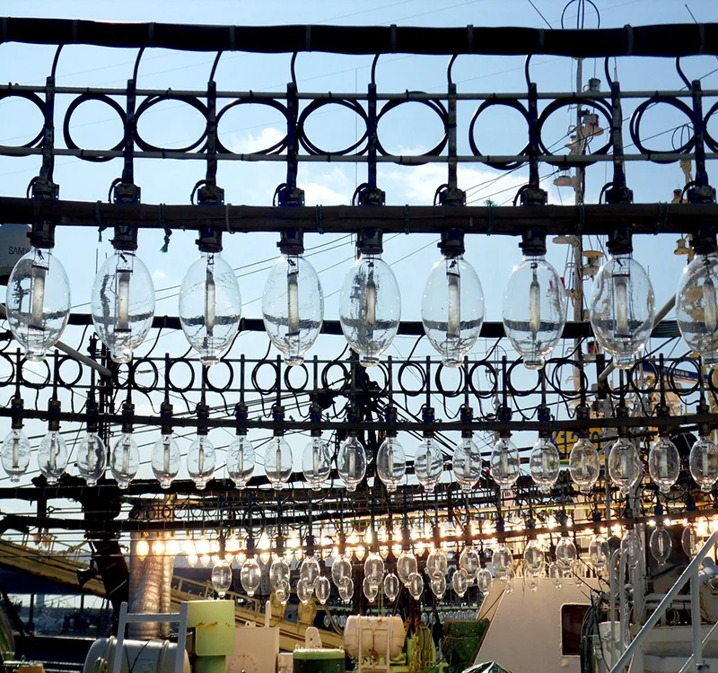 1500W metal halide up-water fishing lamp for catching squid metal halide bulb compare with sammyung