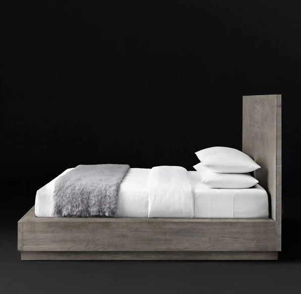 Sunwe low price model design bedroom furniture storage wooden drawer bed