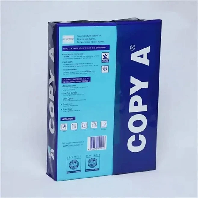 Hot Selling 100% Wood Pulp 70g 80g High Quality Office A4 Paper