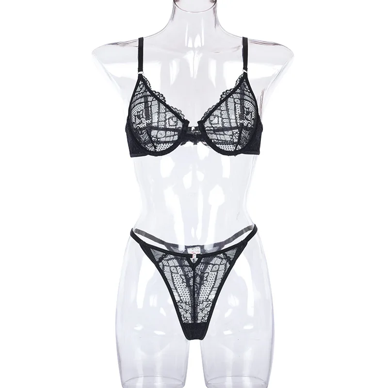 Custom multiple colour low moq wholesale womens sexy underwear open female hot transparent sexy lingerie