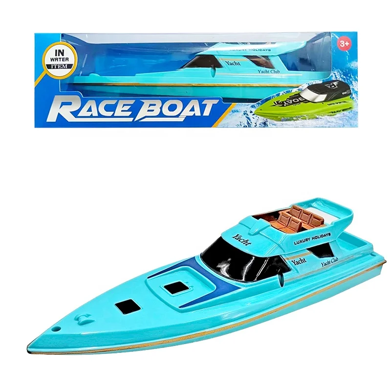 2024 Hot electric boat high-speed racing toy manual steering remote control boat