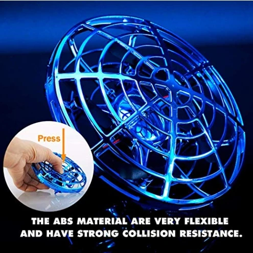 UFO Flying Ball Toys TURN RAISE Motion Hand-Controlled Suspension Helicopter Toy Infrared Induction Interactive Drone Kids Toy