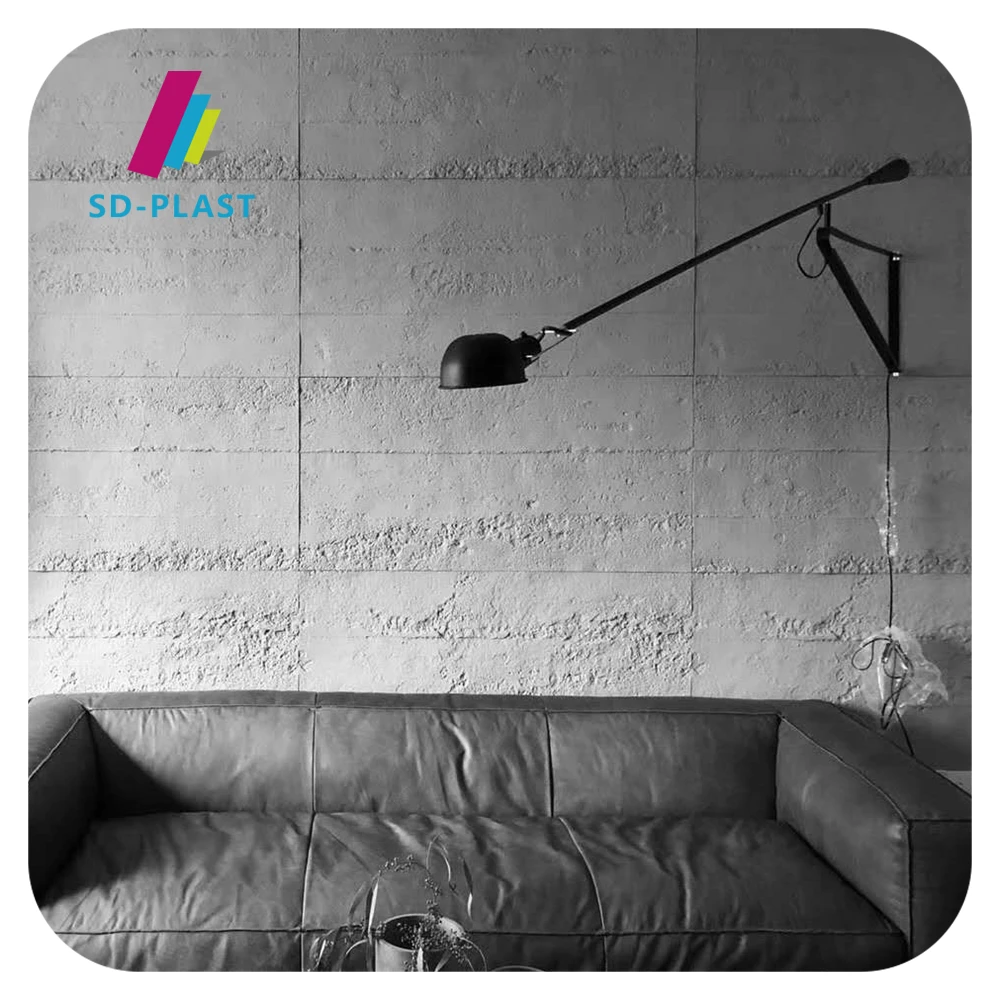 Factory direct sale 3D pu stone production line pu foam stone