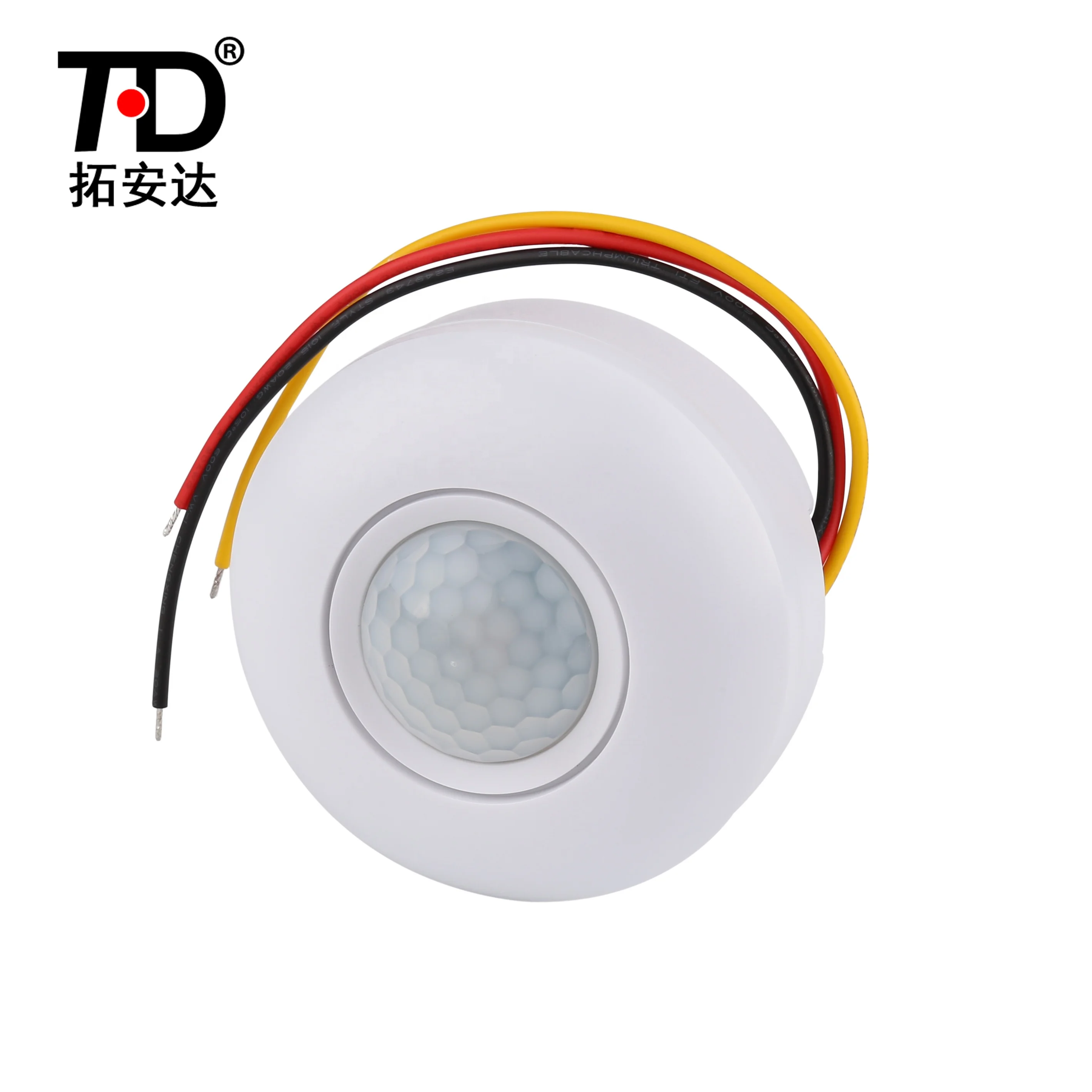 TOADA K218D Surface Mount PIR Ceiling Occupancy Motion Sensor Detector Light Switch 120 Degree Angle Movement Sensor