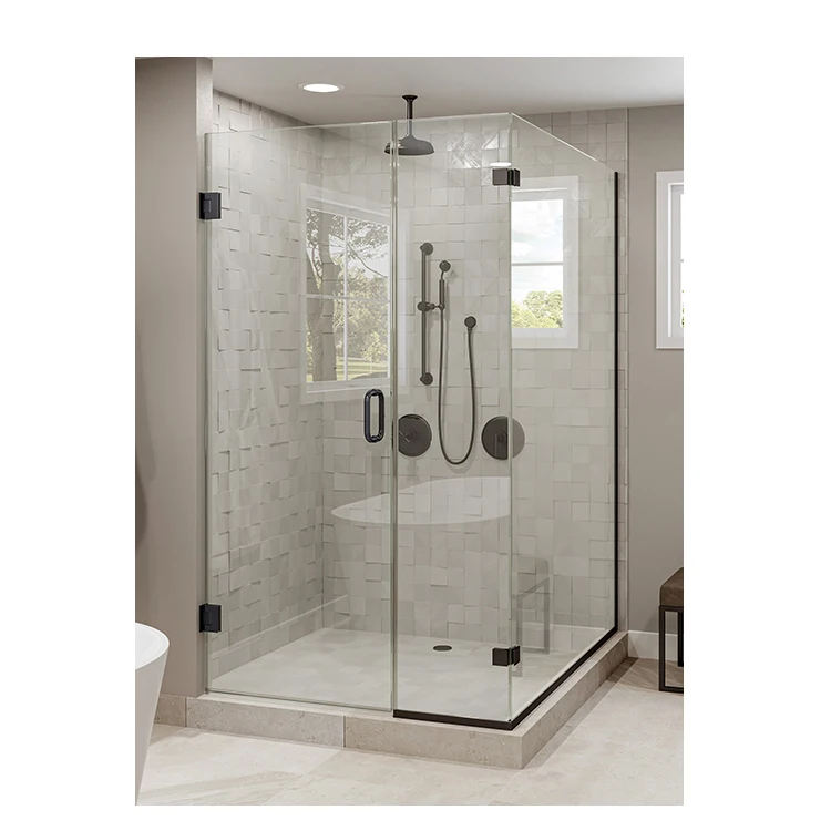 DDP Service Foshan manufacture Luxury Tempered Glass Shower Enclosure