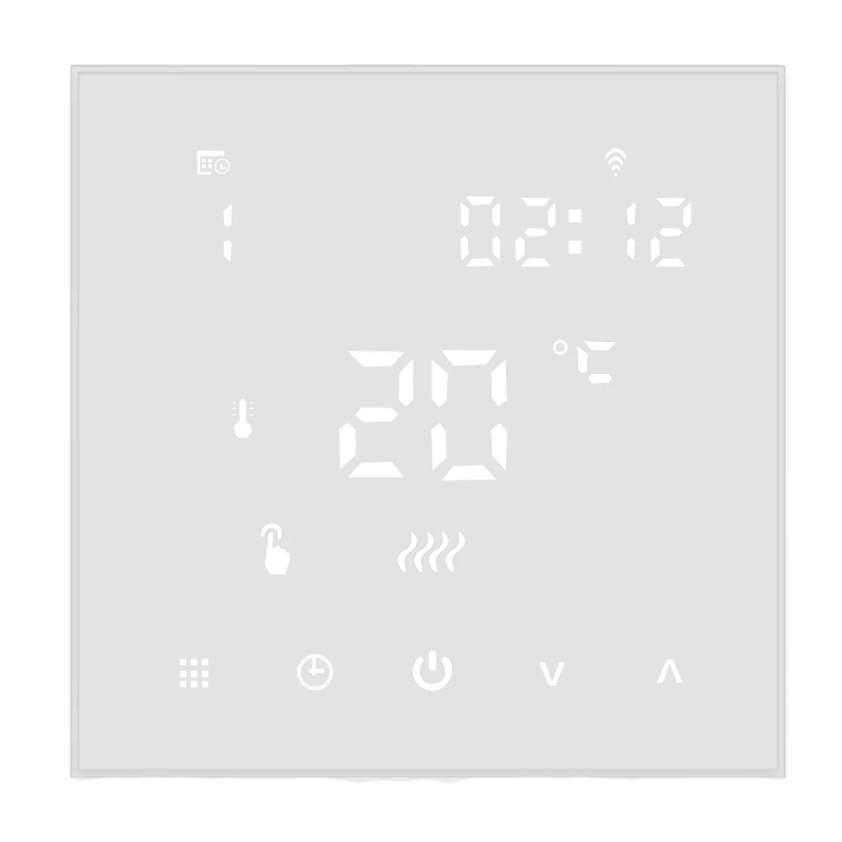 tuya home wifi smart Floor Electronic heating digital thermostat programmable