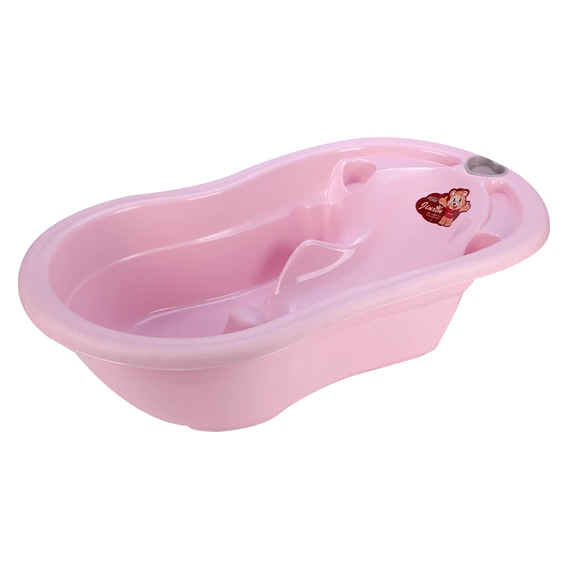 New Portable Bathtub Plastic Baby Simple Design Child Size Bath tub with Seat