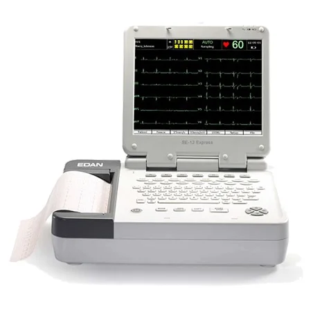 Edan SE-12 Portable Ecg Trolley Ecg 12 Channel Ecg Machine / Electrocardiograph Edan Se-1200 Express