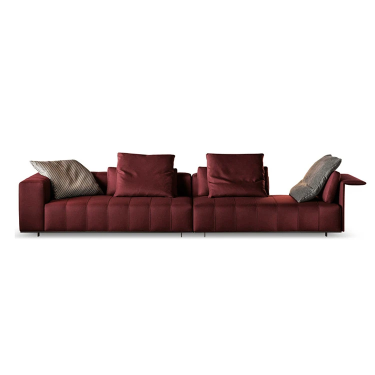 Роскошный итальянский дизайн мебель для гостиной Стеганный диван Chesterfield современный 3 сиденья кожаный