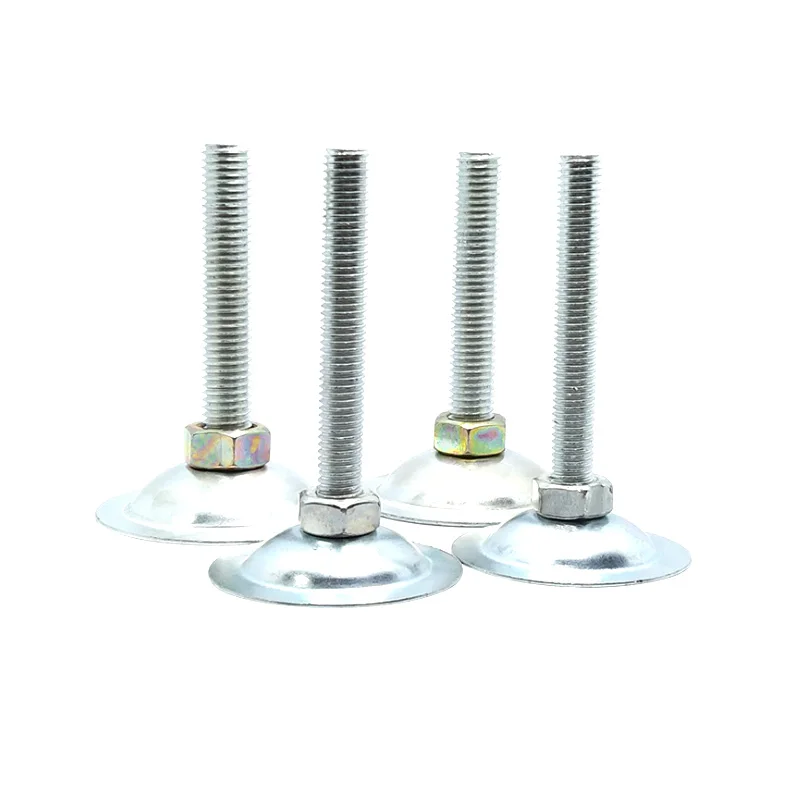 Fixed flat bottom foot cup adjust foot cup foot bracket M10M12M14M16M20 base bolt manufacturers direct sales