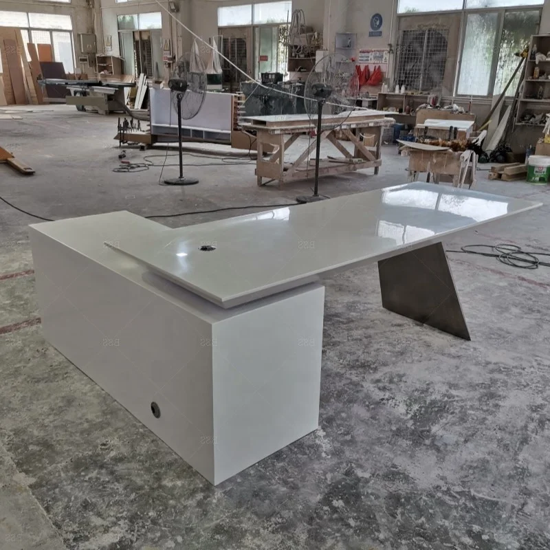 Top 10 Europe Office Work Table Desk Curved Ideas Modern Desk Boss Office Table