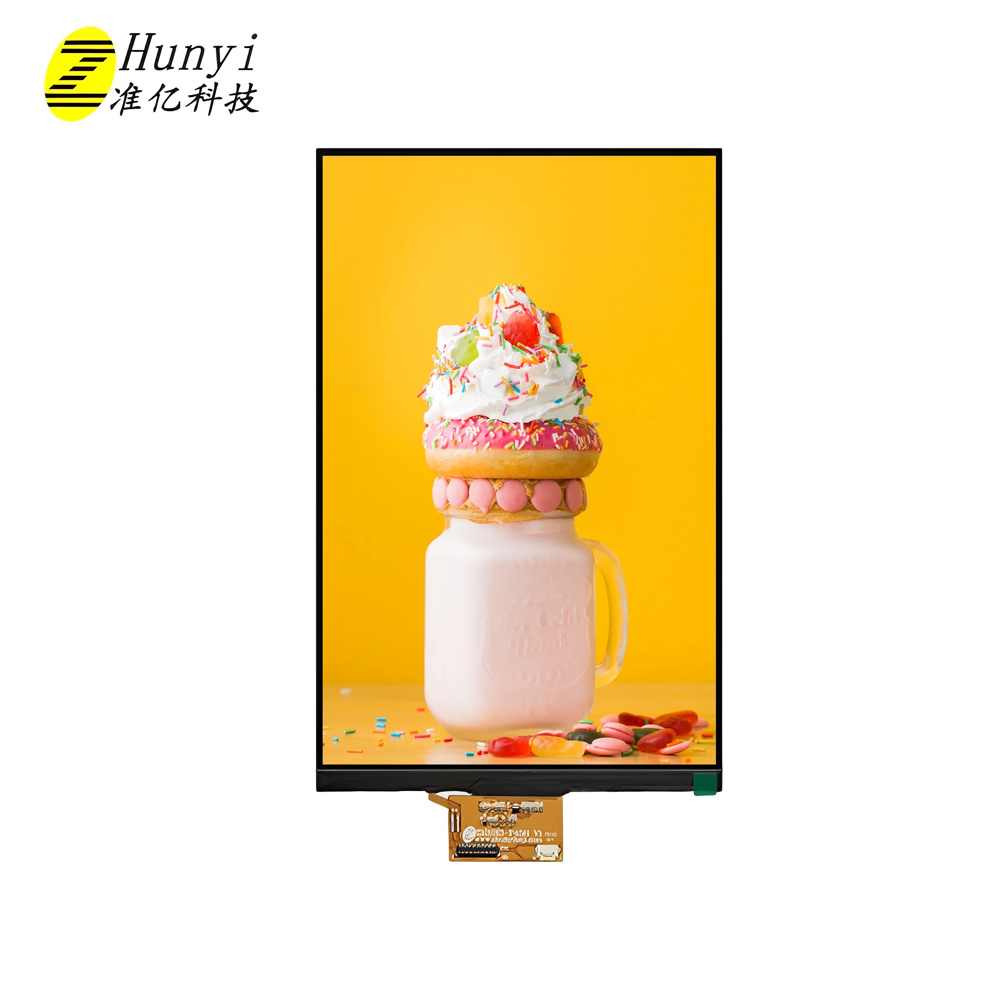 10.1 inch TFT LCD Bar Display 1280x800 SPI RGB Interface Small Bar Display Module