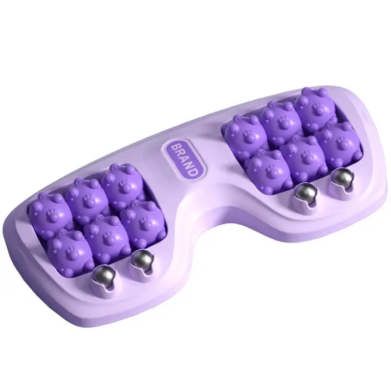 Feet Reflexology Acupuncture Therapy Body Stiffness Yoga Fitness Training Muscle Relaxation Therapy Massager Foot Massage Roller