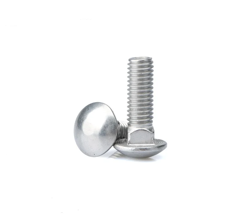Manufacture fastener  OEM custom with free samples stock carriage bolt stainless steel 304 316 ANSI/ASME