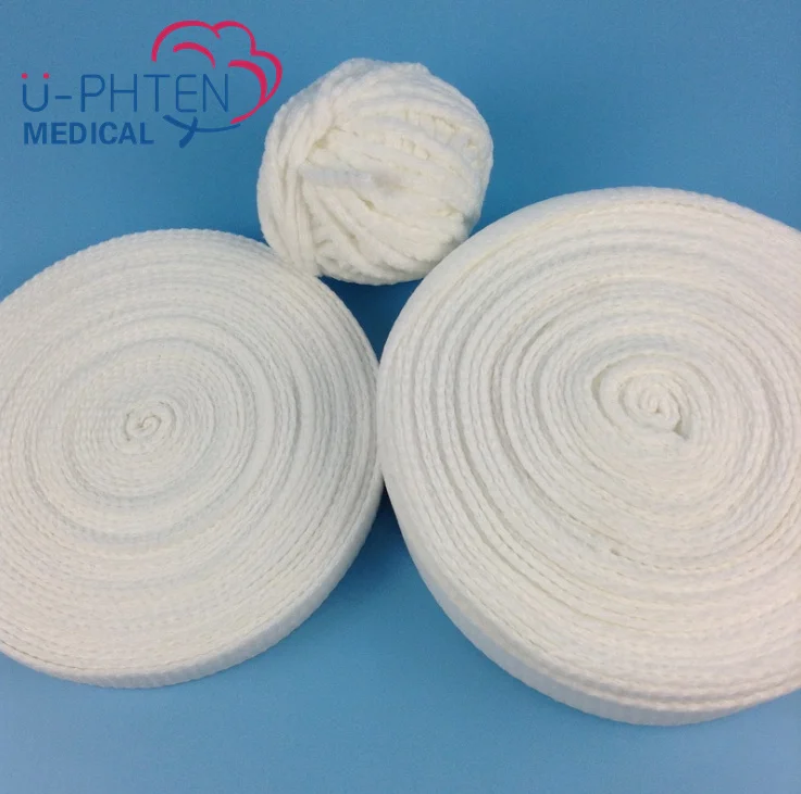 Professional Quality Medical Bandage Latex free Elastic Net Mesh Tubular Bandage Bandage Custom