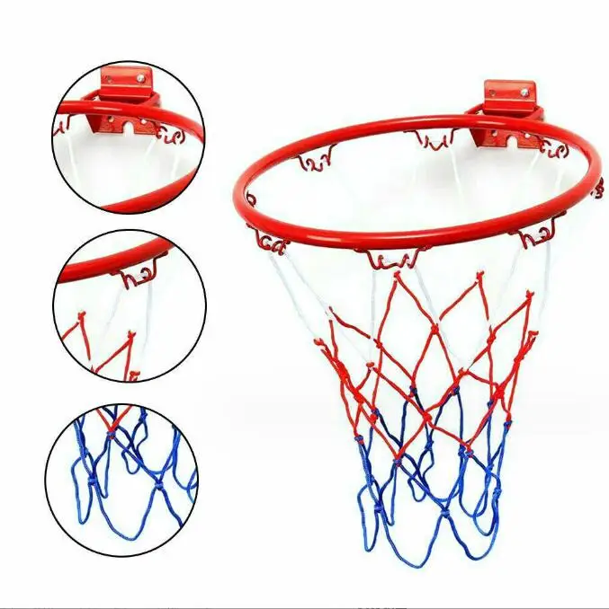 Custom Logo wall mounted basketball hoop size adjustable basketball hoop with temper glass kids backboard and rim