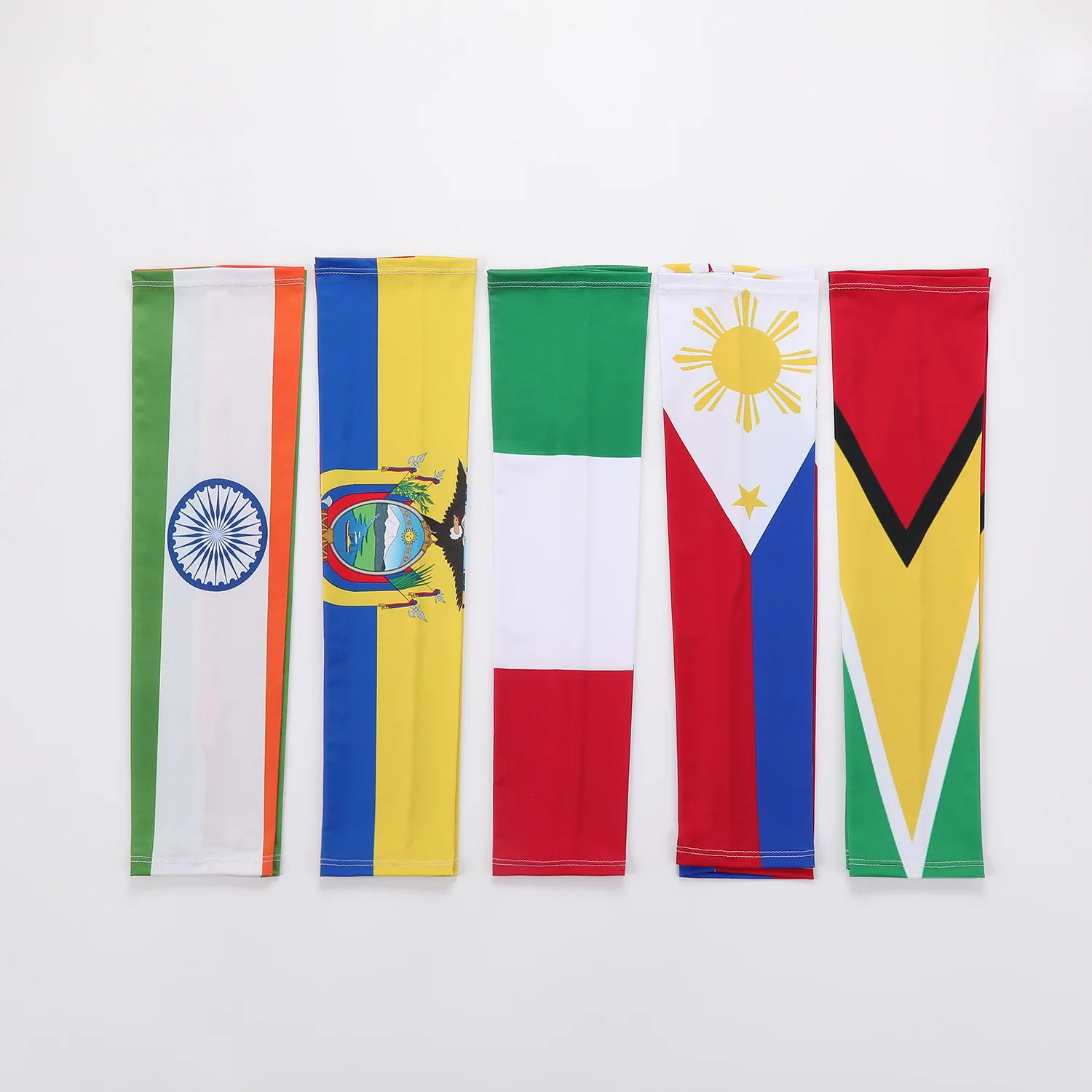 2024 promotional printed custom football sports outdoor sports beautiful color arm sleeves