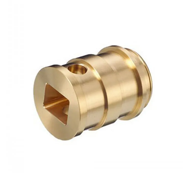 High Precision Custom Machining Service CNC Machined Mini Copper Turning Parts Turned Components Brass Threaded Parts