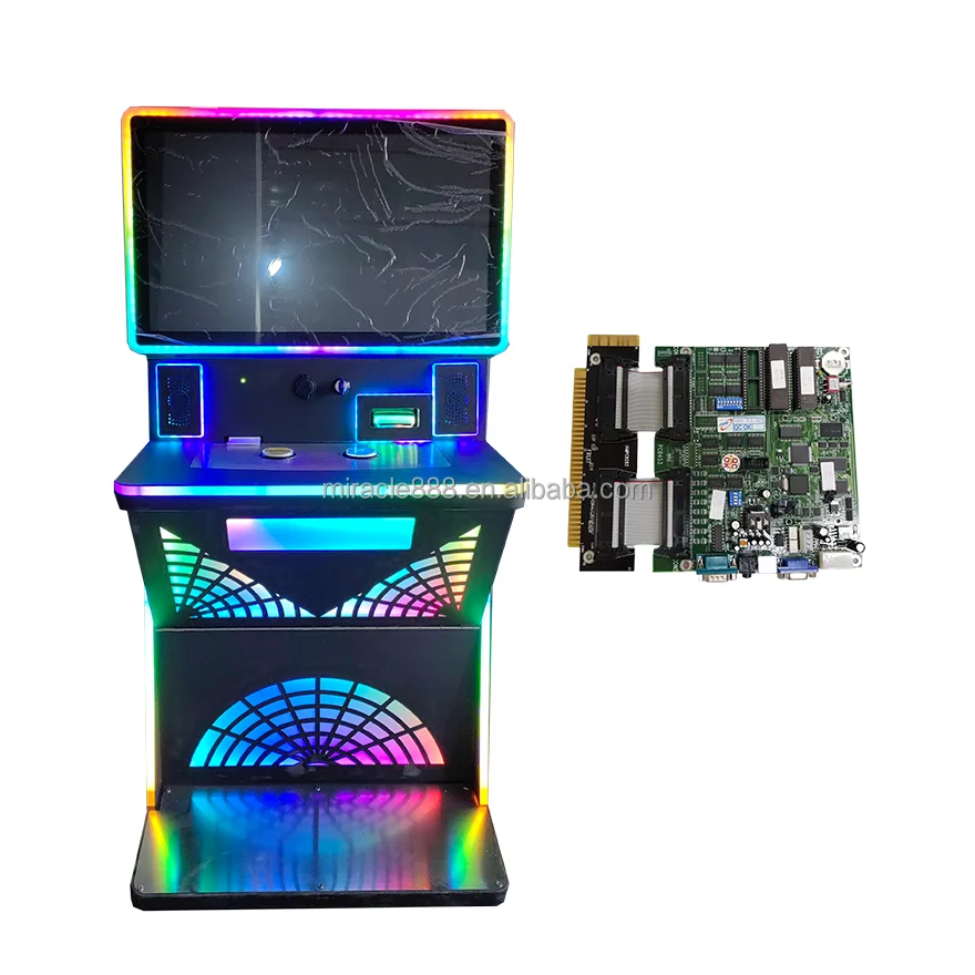 America High Popular Original POG Machine Roultte Game Amusement Horizontal Skill Game Machine