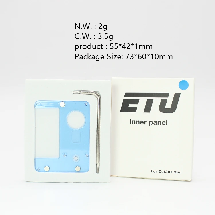  2021 самые горячие продукты внутренние панели ETU для набора dotaio mini от китайского