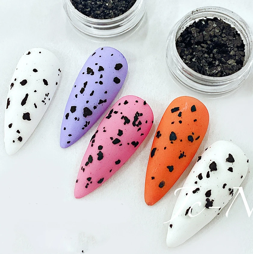 Egg Shell Nail Flakes Eggshell Nail Powder Japanese Style Egg Shell Powder