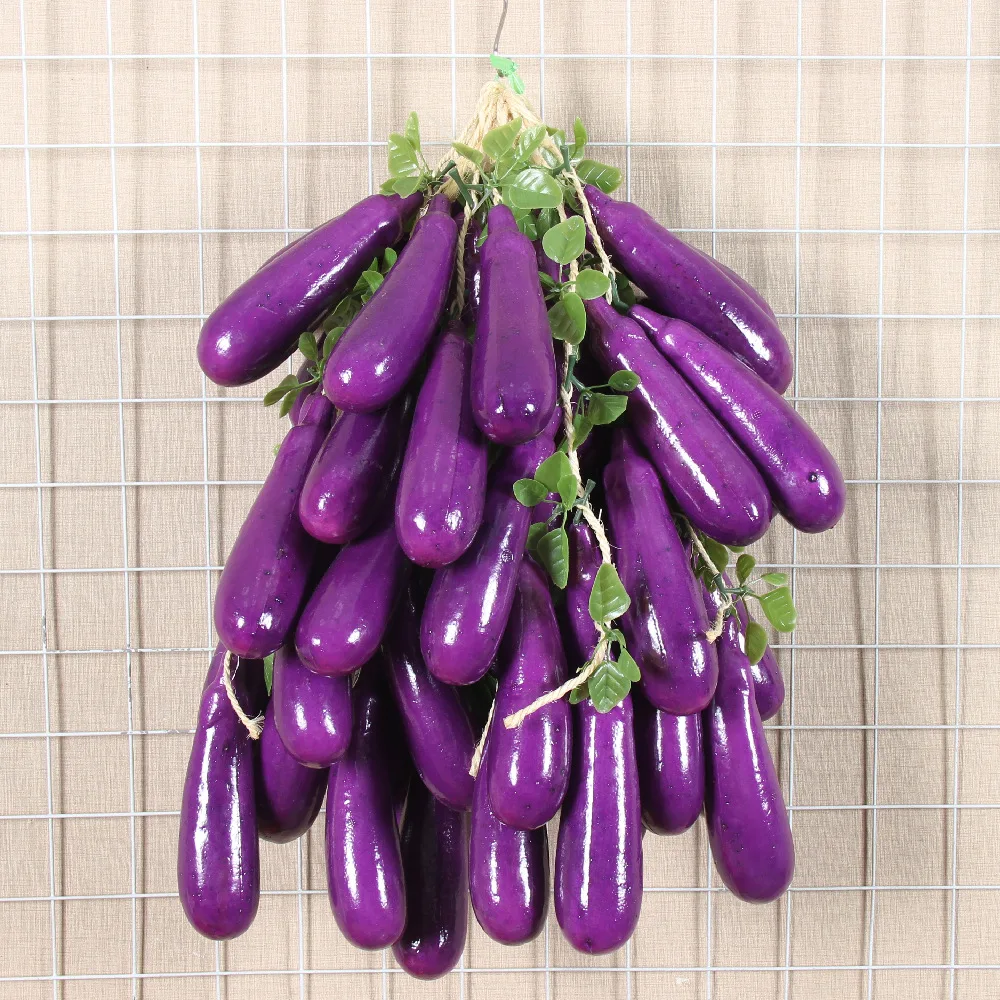 Simulation vegetable pepper potato corn garlic peanut hanging string artificial vegetables for restaurant courtyard decoration