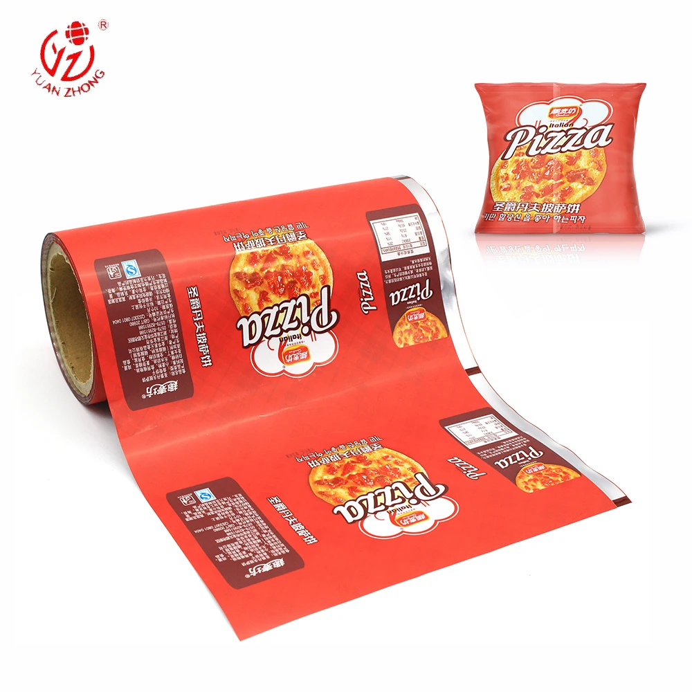 Factory Supply Custom Food Packaging Film Metallized Automatic Lamination Food Grade Plastic Wrap Film Roll For Cookie/Biscuit