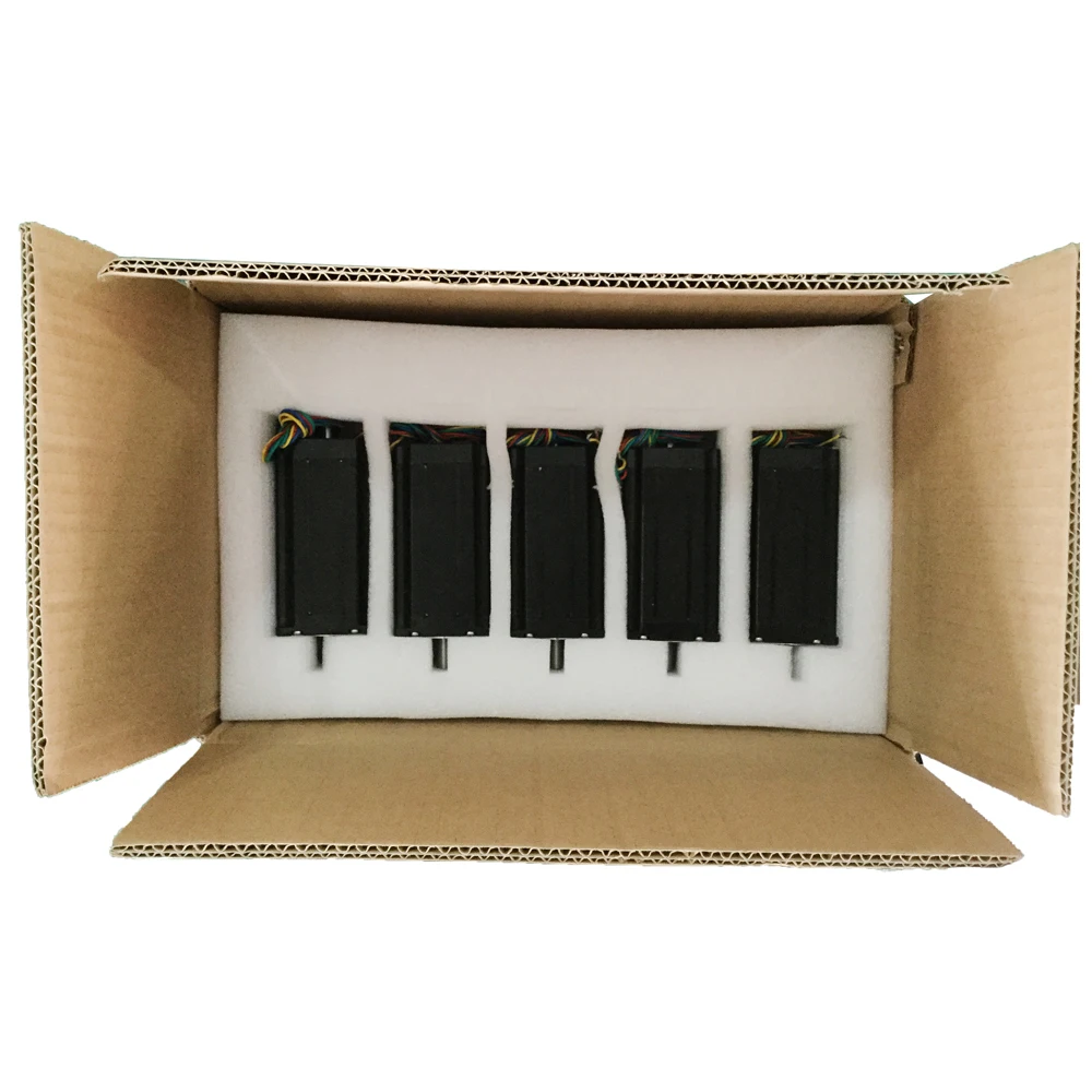 Шаговый двигатель Nema 23 с высоким крутящим моментом, 57 мм, 3 нм для ЧПУ