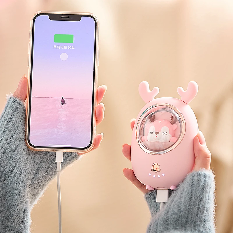 Best sale custom logo smart mobile charger 2021 portable wallet 6500mah graphene hand warmer power bank price