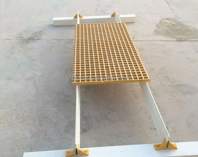 FRP Floor Beam Support Glass Fiber Breeding Fiberglass Beam Support for Animal