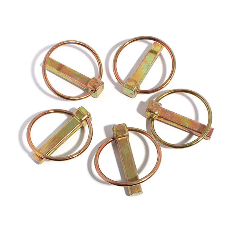 DIN11023 Linch Pin with Ring Galvanized O Type Forged Safety Linch Pin lynch pin