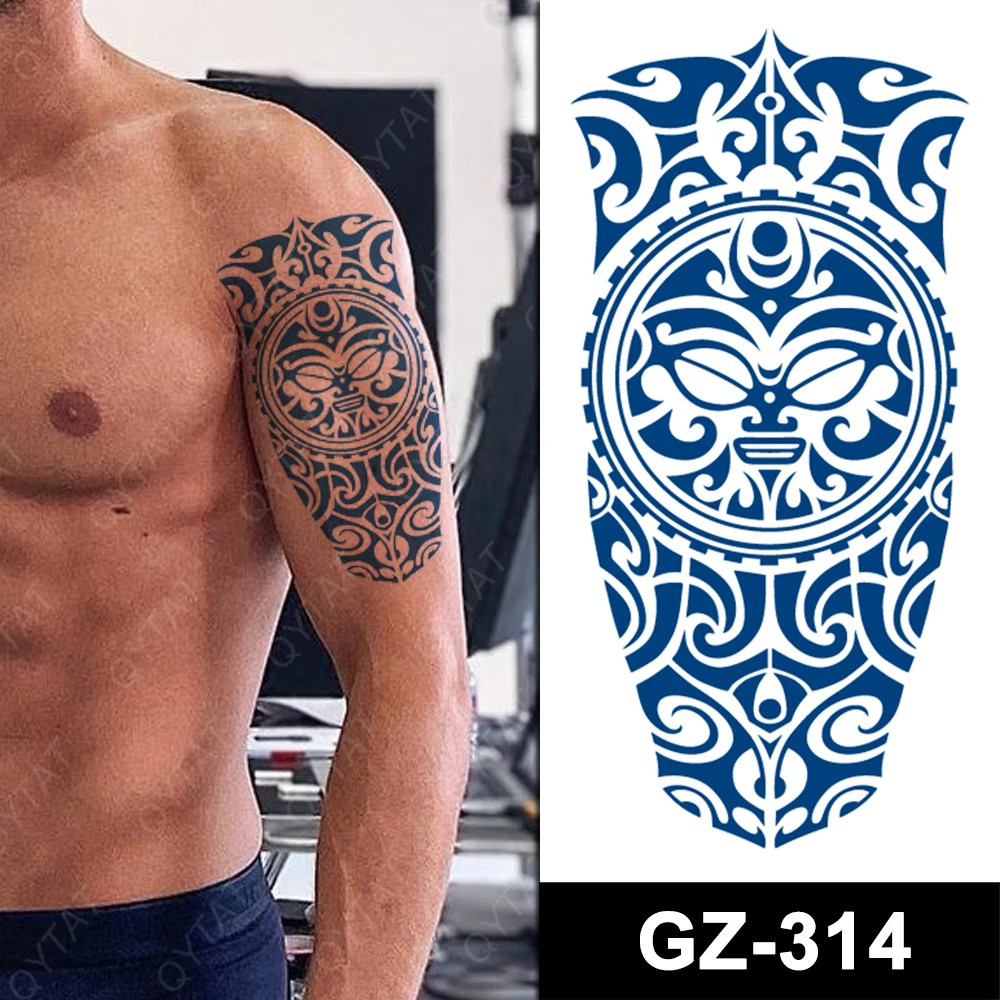 New Designs Factory Sale 100% Herb-Based Last 2 weeks Blue Genipa Semi Permanent Juice Tattoo