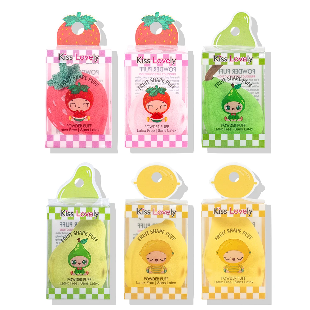 Wholesale Private Label Soft Makeup Sponge Beauty Accessory for Facial Application Washable Foundation Special Shape