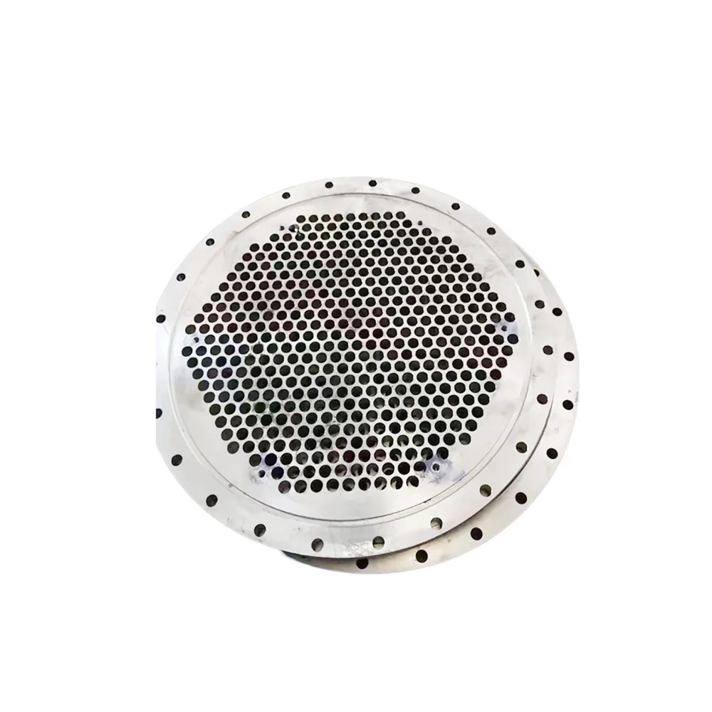 Customized CNC Drilling Machining Heat Exchanger Boiler Forged Hole Drilling 304 316L Tube Sheet