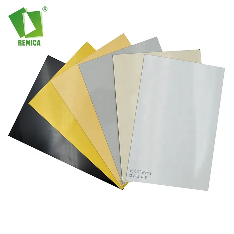 Phenolic HPL Sheet 0.7mm Formica Solid Color HPL Backer Sheet HPL