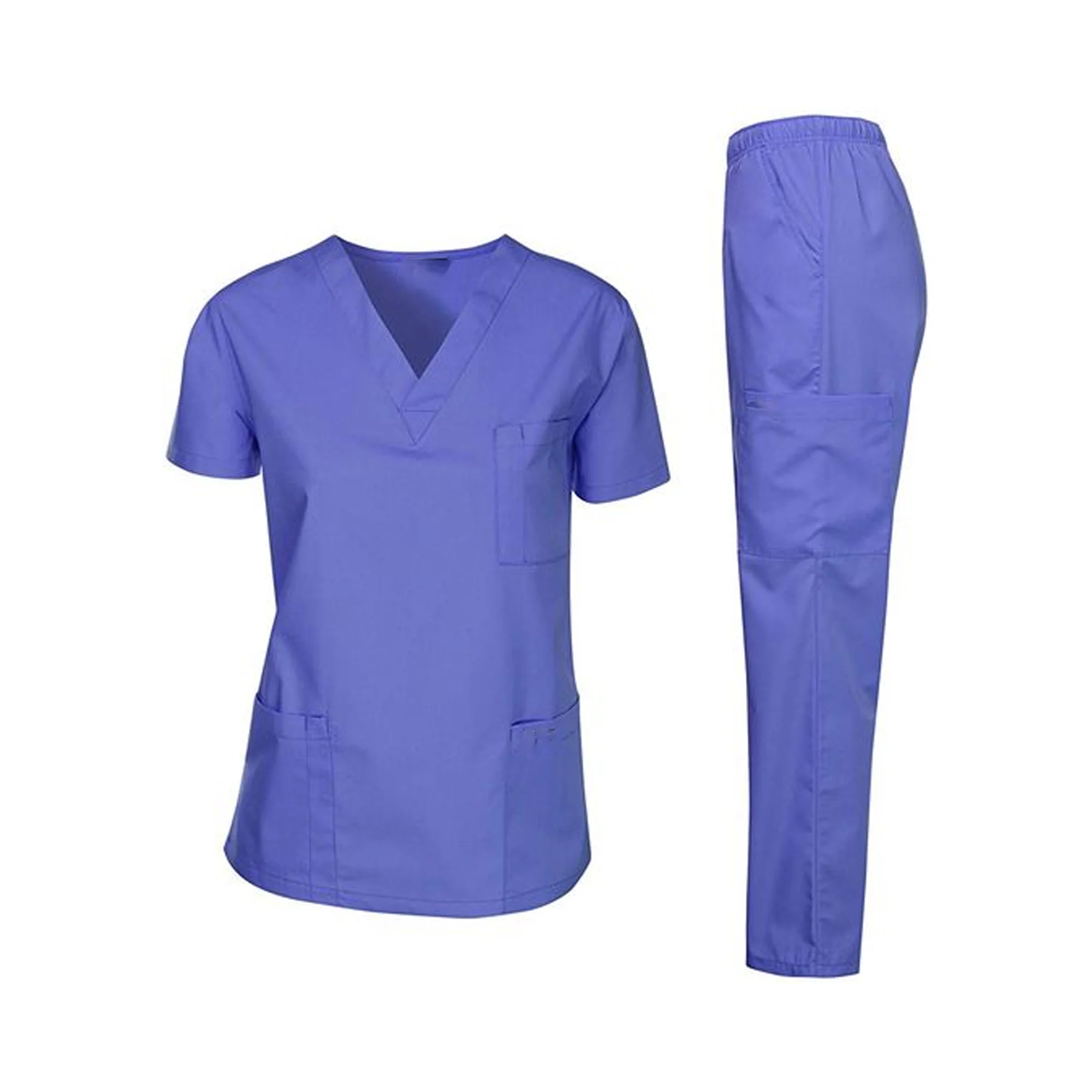 Unisex Custom 100% High Quality Professional Doctors Spa Uniform Scrubs Suits Medical Set Aprons Uniforms Sets From Bangladesh