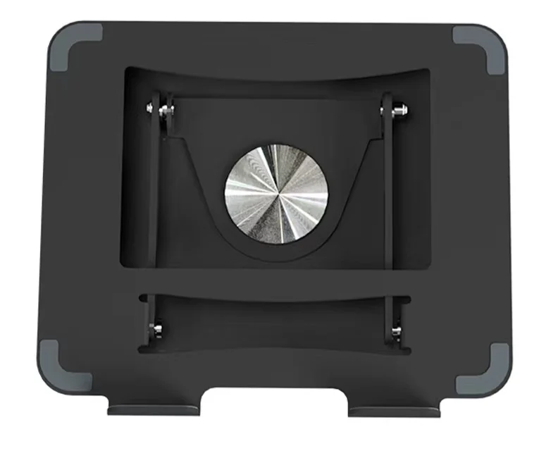 Adjustable Ergonomic Sit to Stand Laptop Stand with 360 Swivel Base Rotating Computer Stand