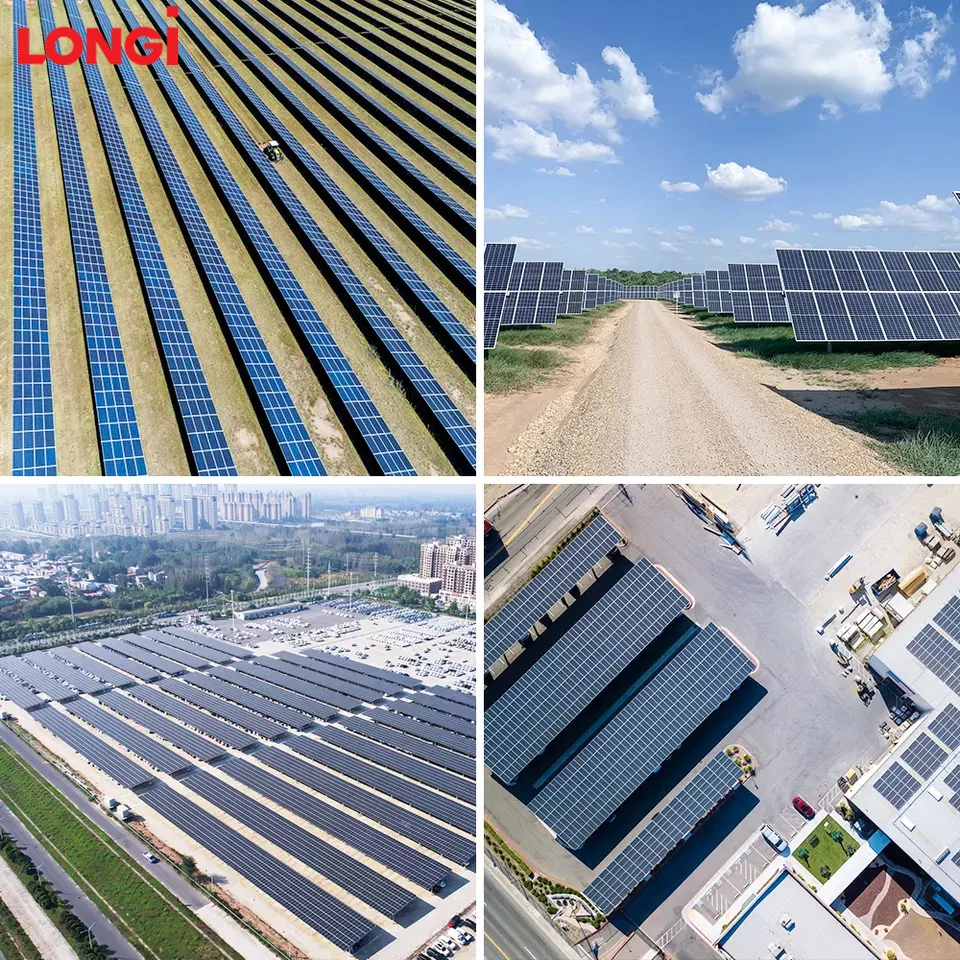 Good Price Longi Hi-mo 6 Himo7 Bifacial Photovoltaic Solar Power Panels 560w 570w 580w 590w Solar Panels For Homes