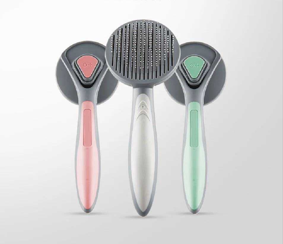 Щетка для груминга домашних животных, инструмент для мягкого массажа, удаления и удаления шерсти у собак