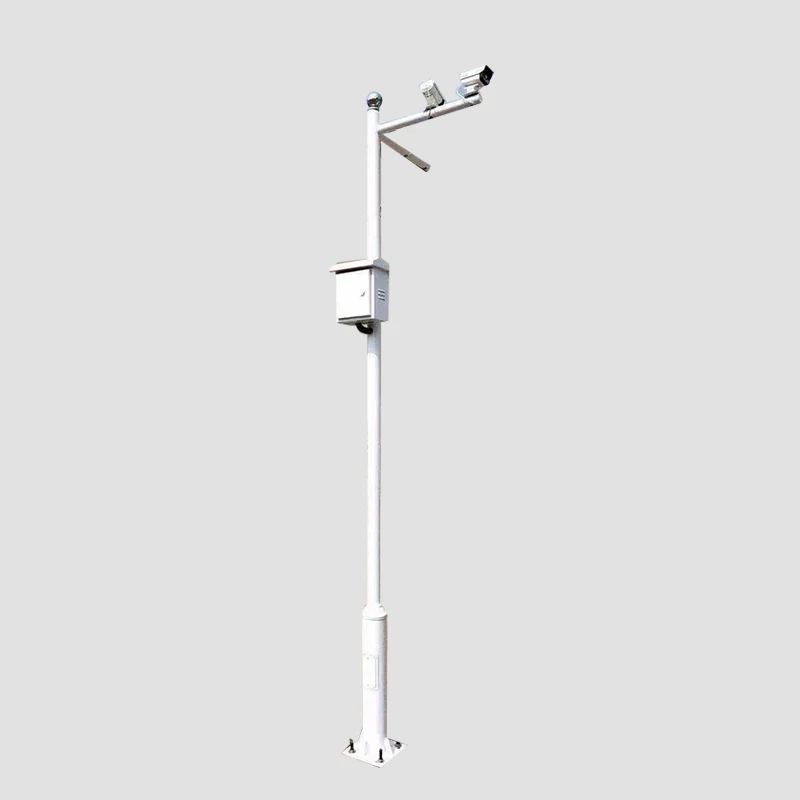 Factory Direct Single-arm 5m Telescopic Mast Pole Cctv Camera Security