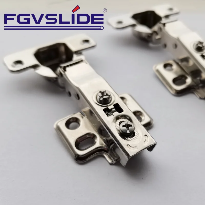 Furniture hardware 35mm concealed auto door hinge slide on two way stainless steel hinge for cabinet