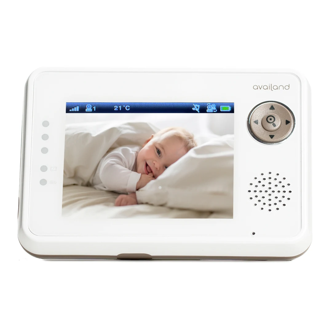 Factory Sale Hot Seller Availand Baby Monitor With Flexible 3.5 Inch Wireless Lcd Screen 100% Made In Spain