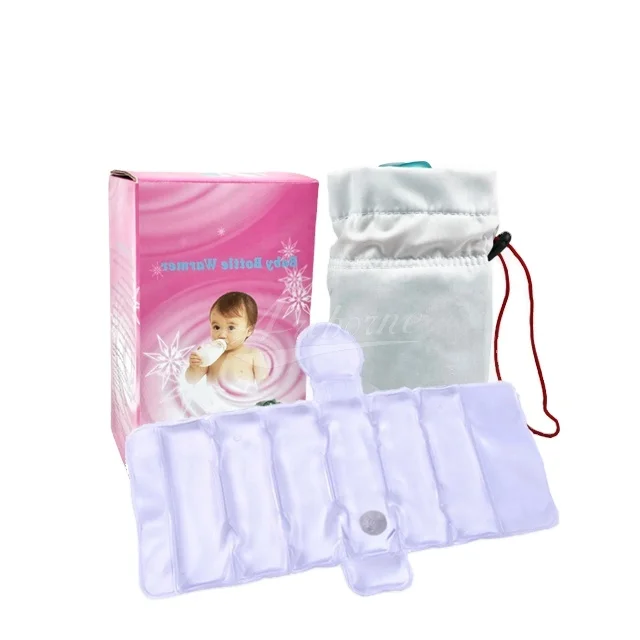 Warm Milk portable Reusable Heating Pack for travel outdoor used Baby milk Bottle Warmer click instant heat pads