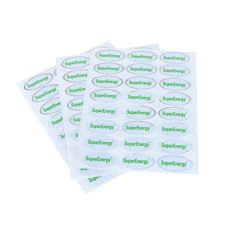 Рекламная продукция бренд овальная упаковка этикетка водонепроницаемый стикер логотип наклейка печать