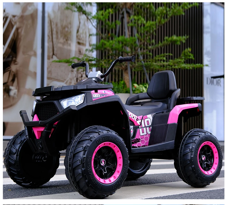 Motorized Pink Remote Control Rc Car For Kids