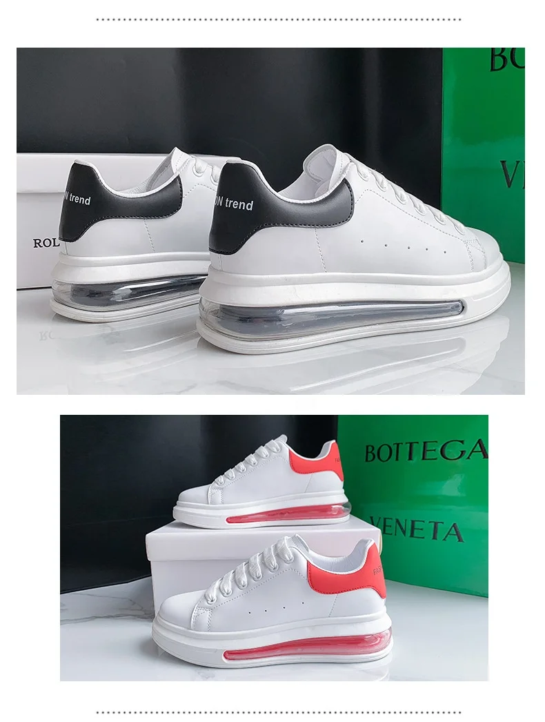 Women Sneakers 2020 Fashion Breathable Vulcanized Shoes Women Pu Leather Platform Shoes Women Lace Up Casual Shoes