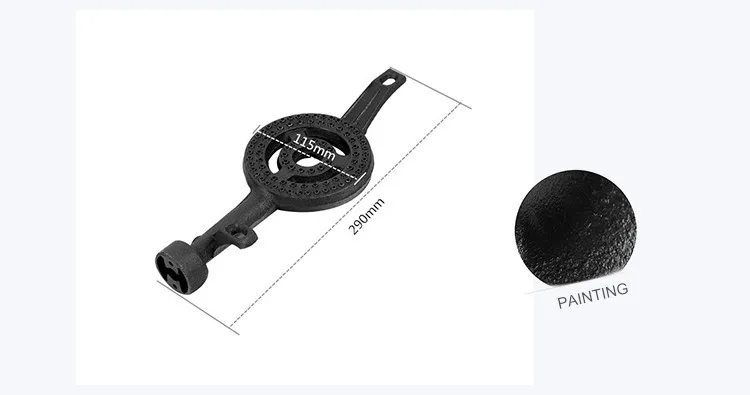 Чугунная кольцевая газовая горелка запасные части для газовой плиты от поставщика