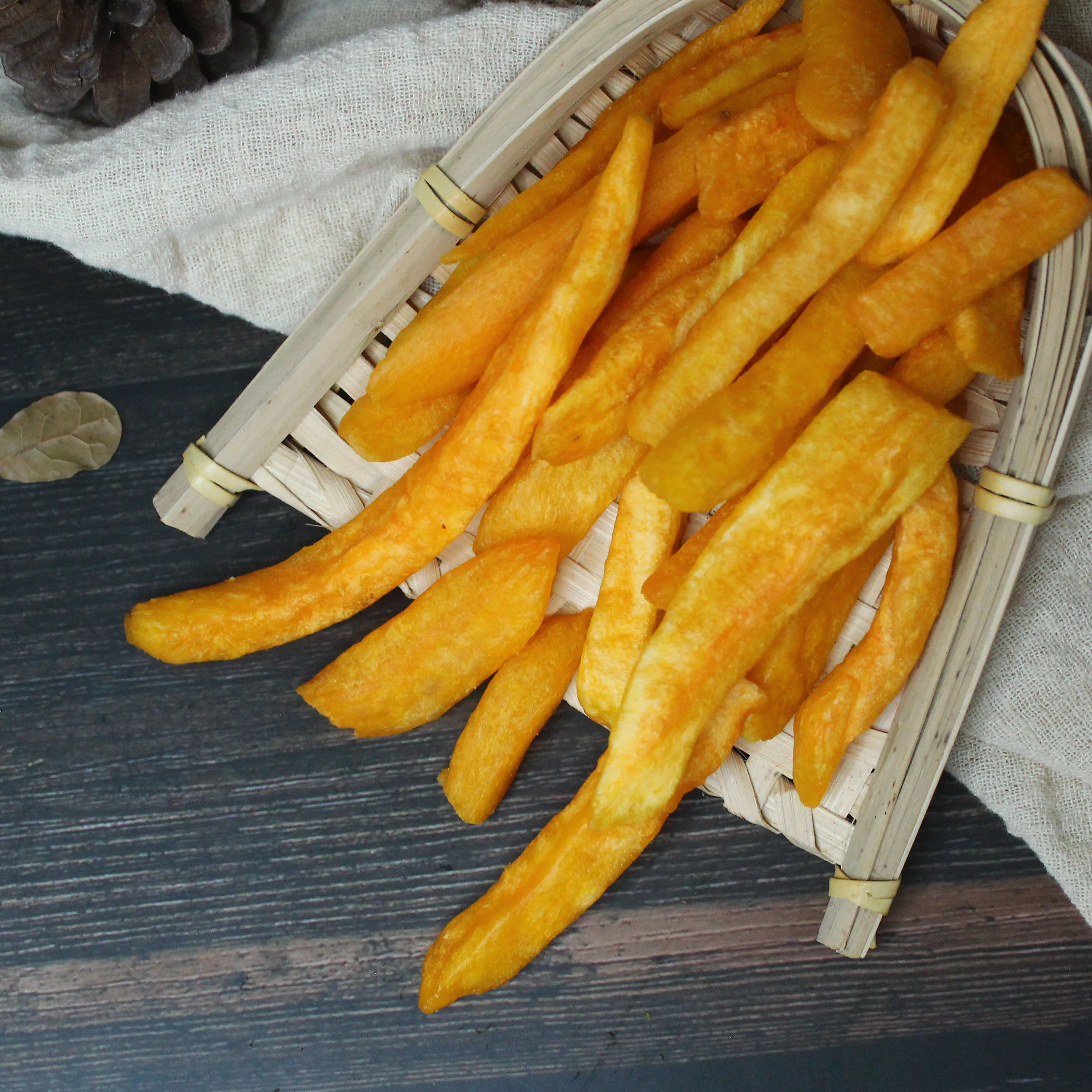 Factory Supply Bulk VF Dried Wholesale Dried Vegetables Sweet  Potato Healthy Chips Snack